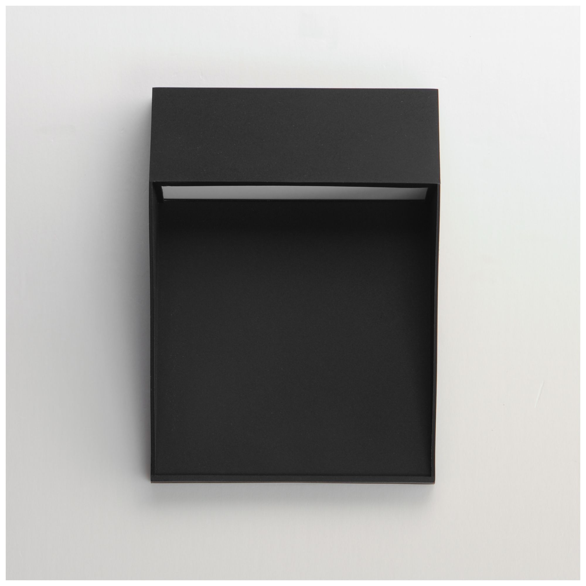 Image 3 Maxim Cliffsdege VX 11" High Black/Gold LED Outdoor Wall Sconce more views