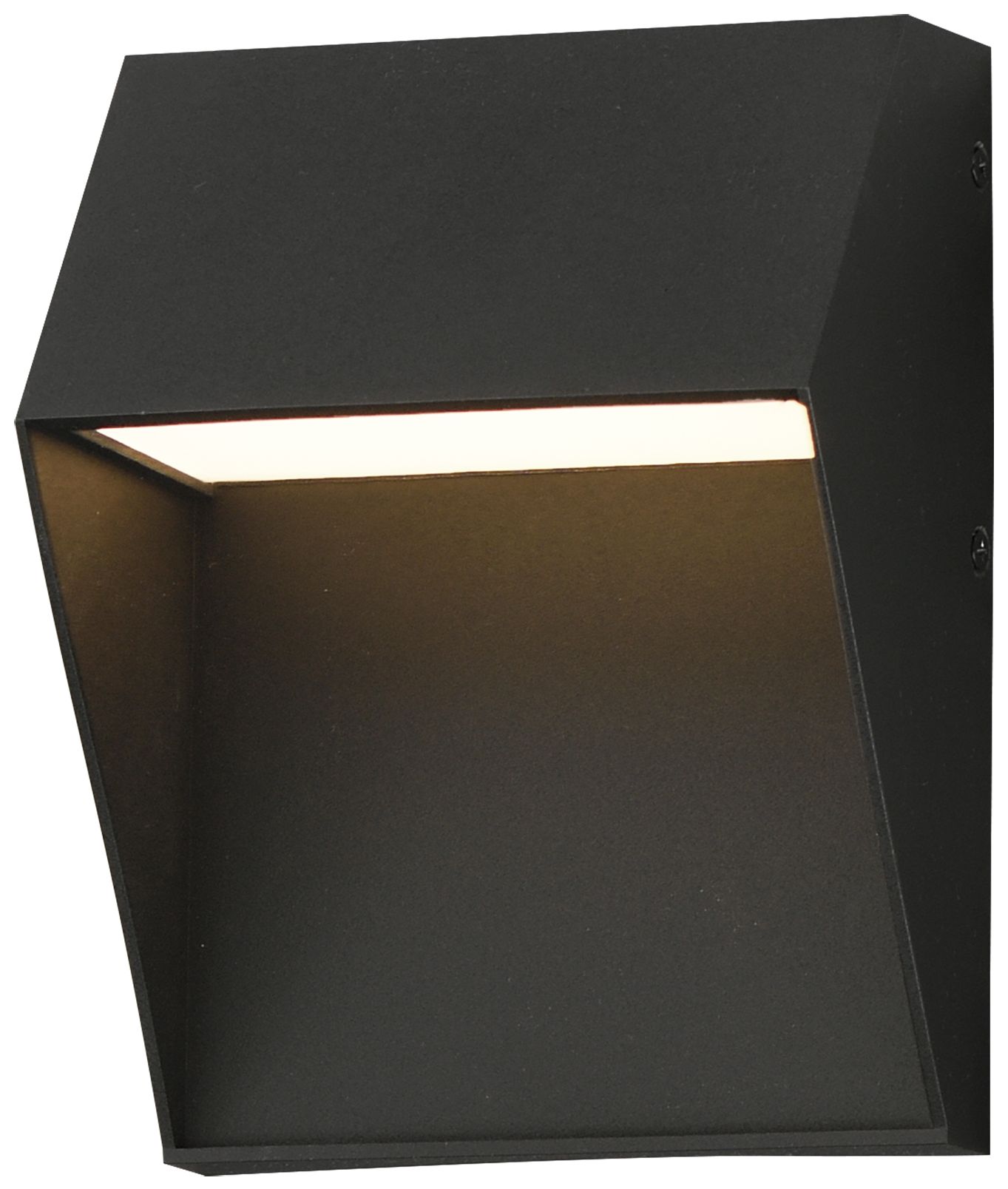 Image 2 Maxim Cliffsdege VX 8" High Black Small LED Outdoor Mini Wall Sconce