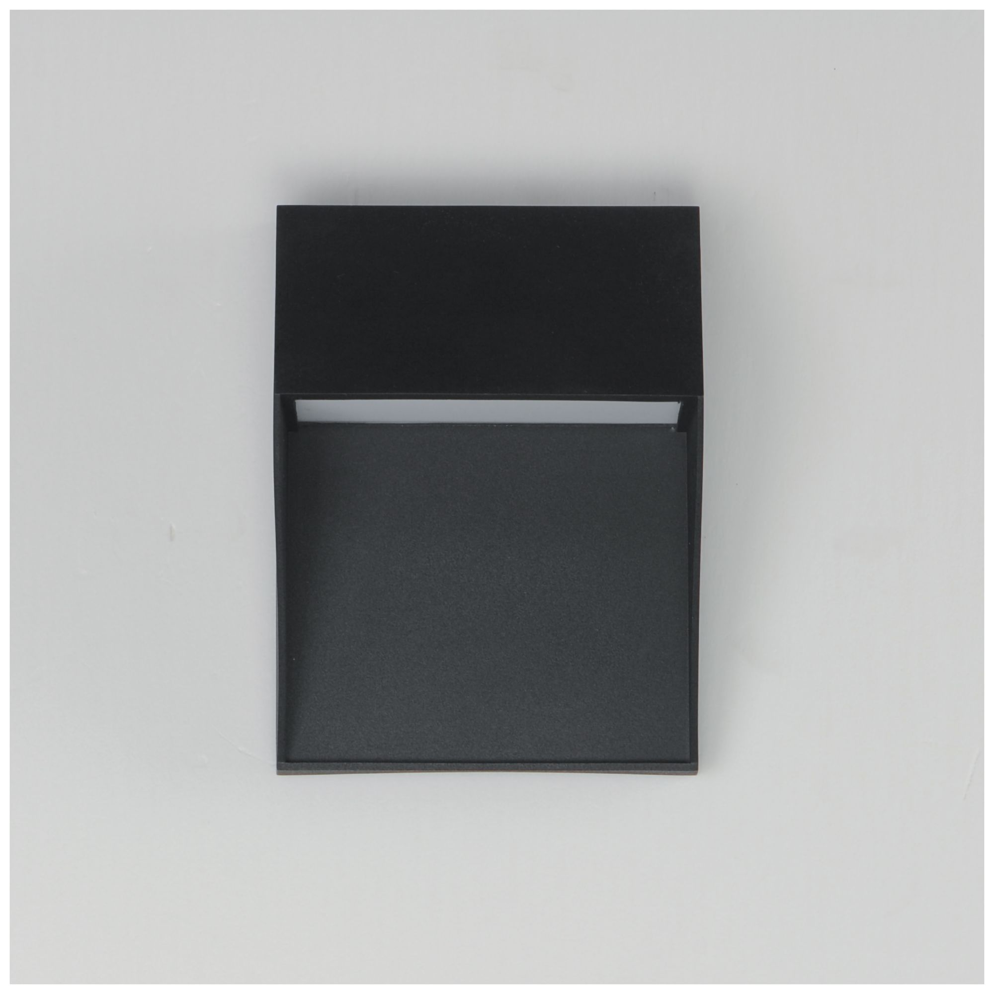 Image 3 Maxim Cliffsdege VX 8" High Black Small LED Outdoor Mini Wall Sconce more views