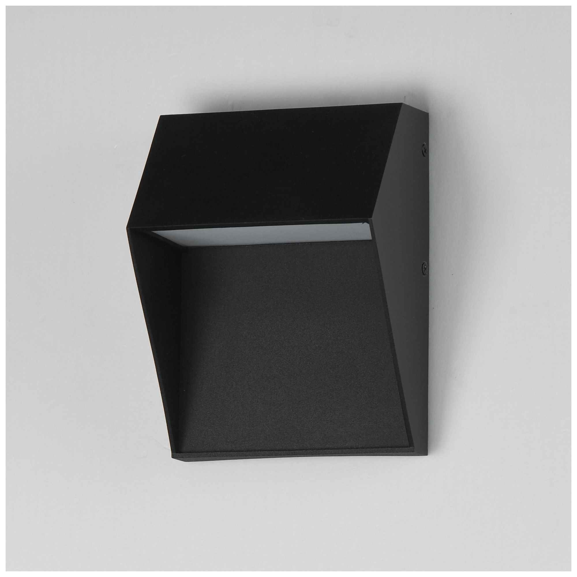Image 5 Maxim Cliffsdege VX 8" High Black Small LED Outdoor Mini Wall Sconce more views