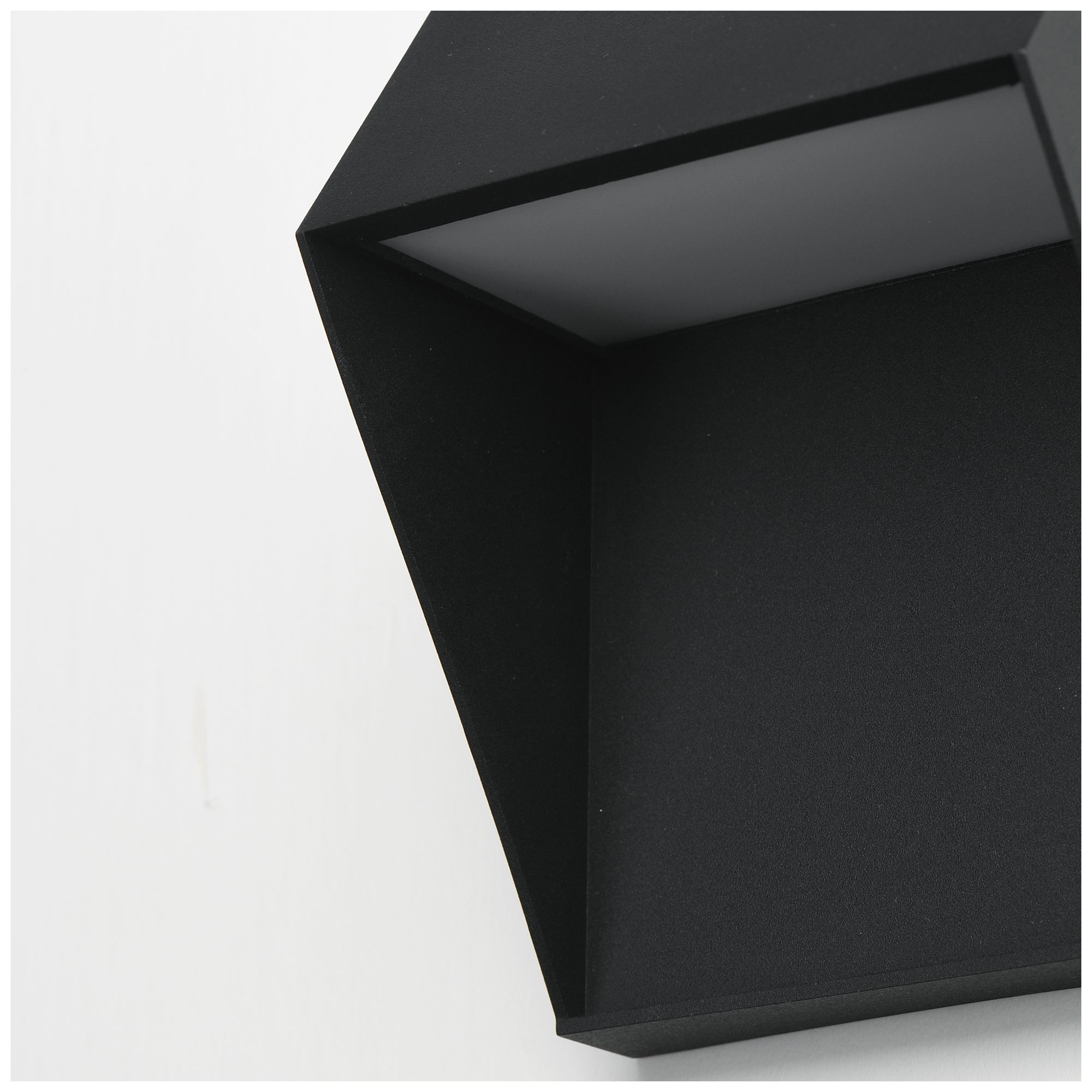 Image 6 Maxim Cliffsdege VX 8" High Black Small LED Outdoor Mini Wall Sconce more views