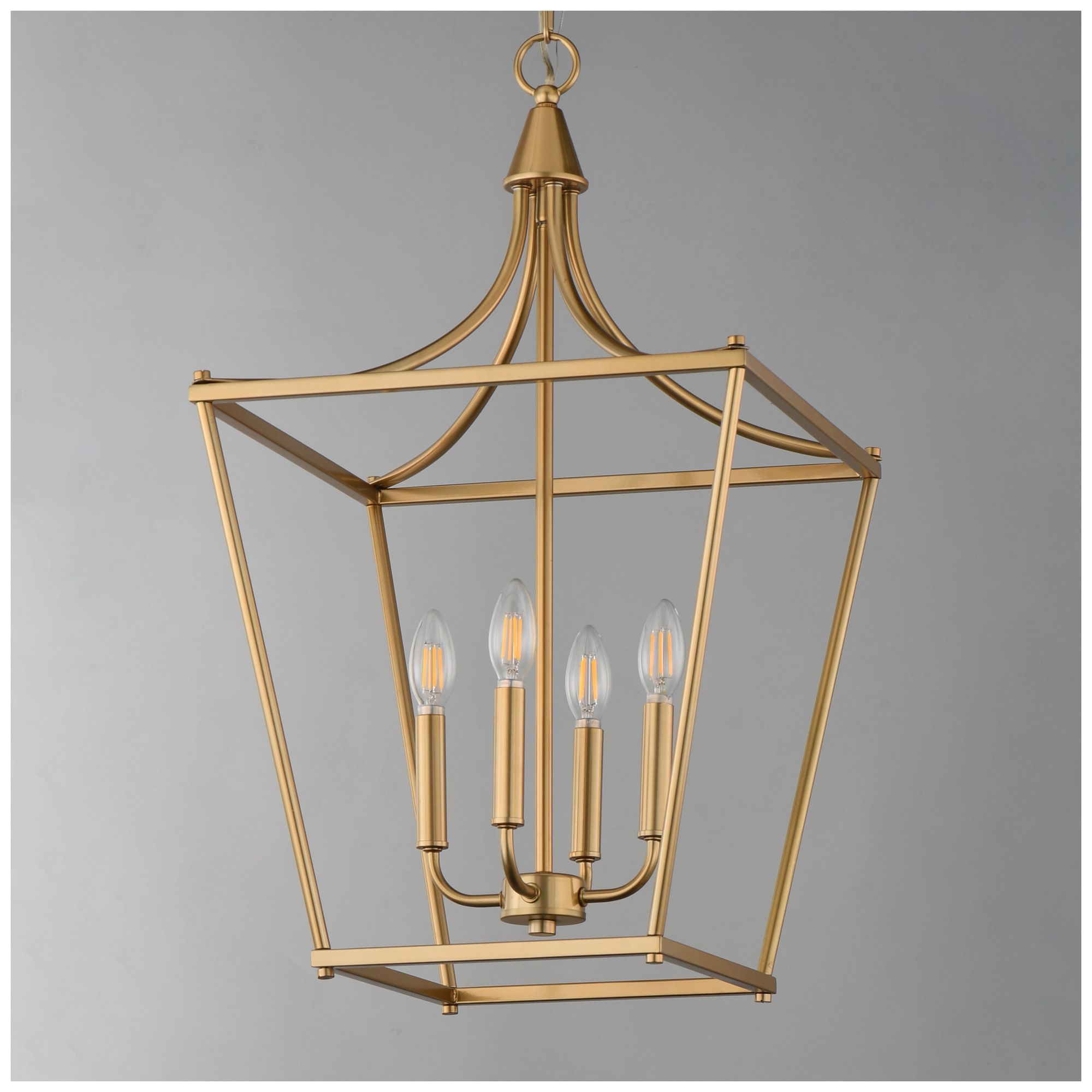 Thumbnail1 of Maxim Clifton 16" Wide Natural Aged Brass 4-Light Pendant