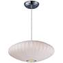 Maxim Cocoon 25" Wide Polished Chrome Modern Pendant Light