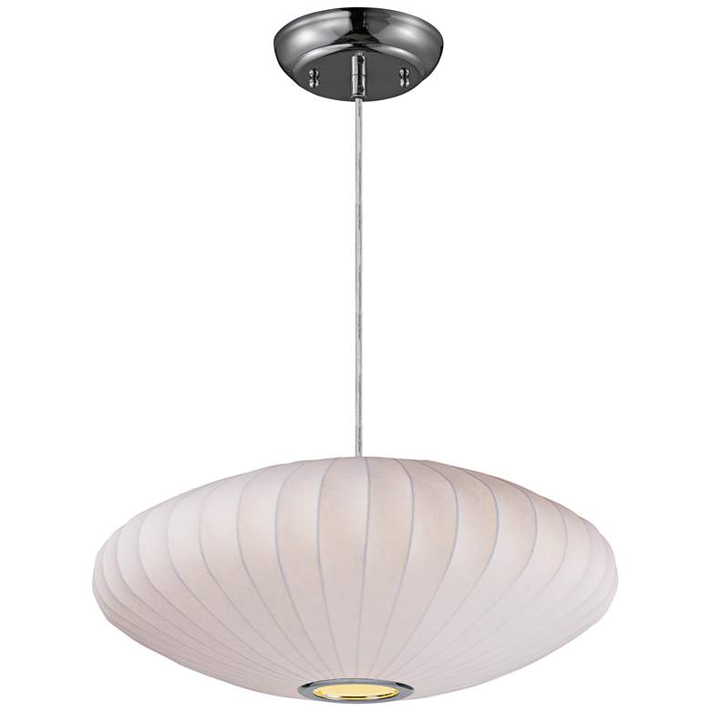 Image 3 Maxim Cocoon 25" Wide Polished Chrome Modern Pendant Light more views