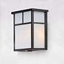 2_Maxim Coldwater 11" High Black Outdoor Wall Light more views