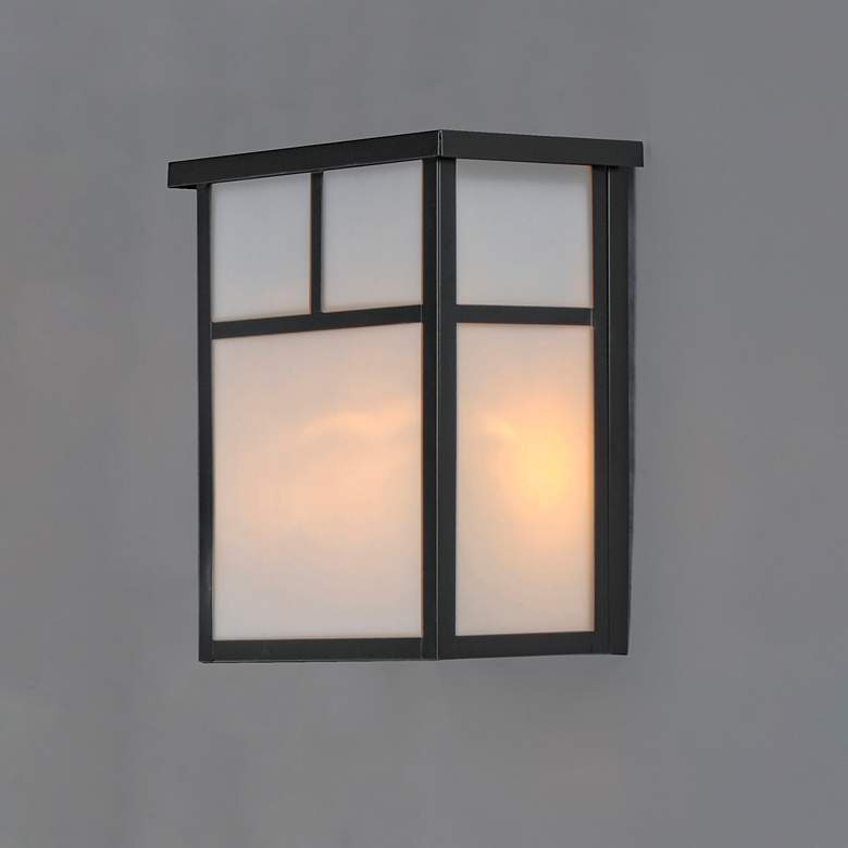 Image 3 Maxim Coldwater 11" High Black Outdoor Wall Light more views