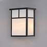 4_Maxim Coldwater 11" High Black Outdoor Wall Light more views