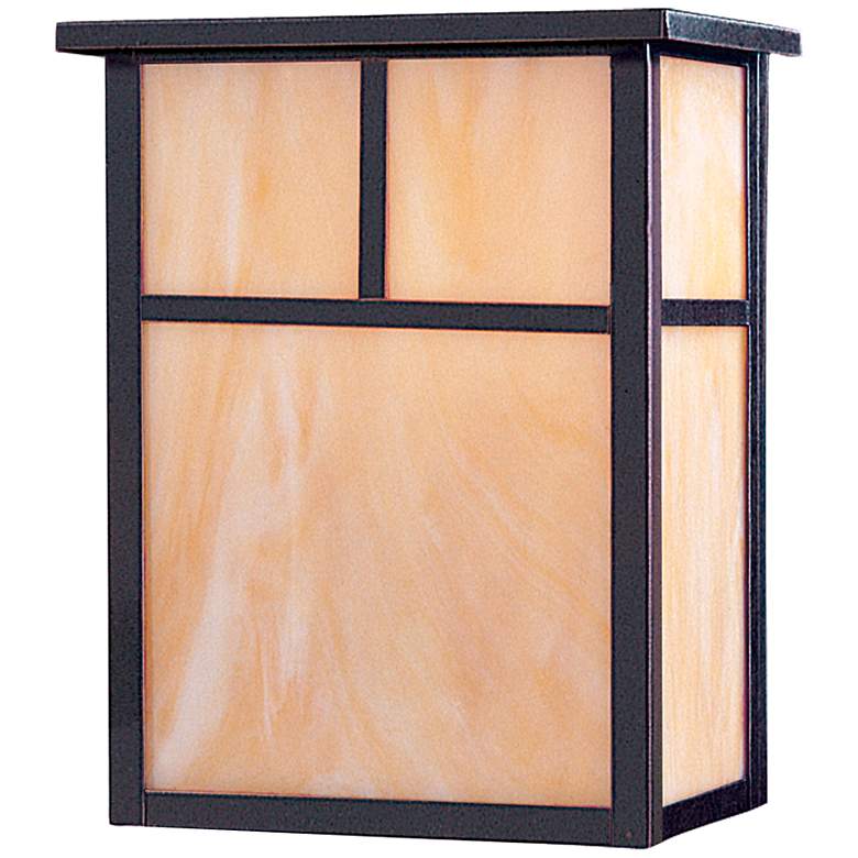 Image 1 Maxim Coldwater 11" High Burnished Outdoor Wall Lantern