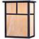 Maxim Coldwater 11" High Burnished Outdoor Wall Lantern