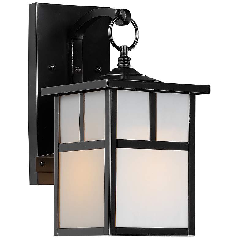 Image 2 Maxim Coldwater 12 inch High Black Outdoor Wall Light