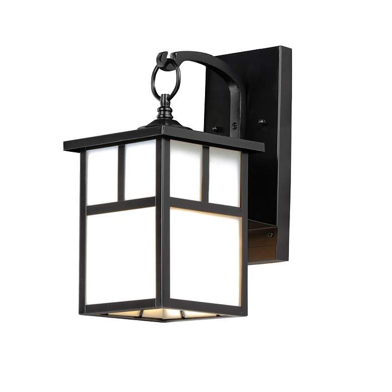 Image 4 Maxim Coldwater 16" High Black Outdoor Lantern Wall Light more views