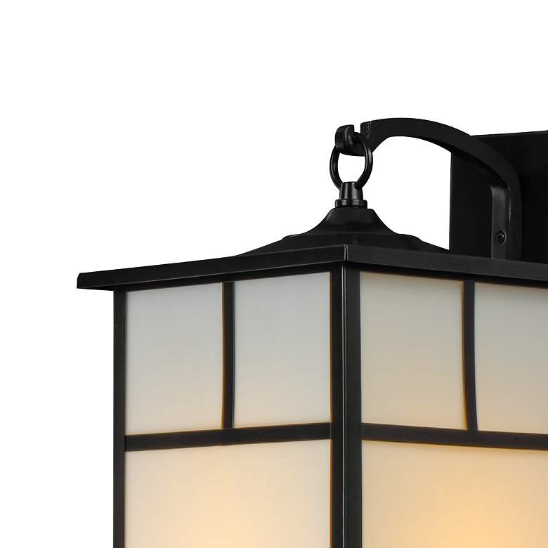 Image 6 Maxim Coldwater 16" High Black Outdoor Lantern Wall Light more views