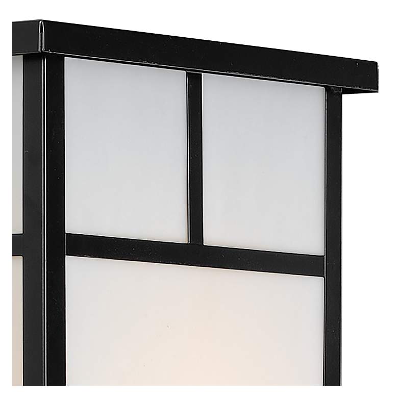 Image 3 Maxim Coldwater 7 1/2" High Black Outdoor Wall Light more views