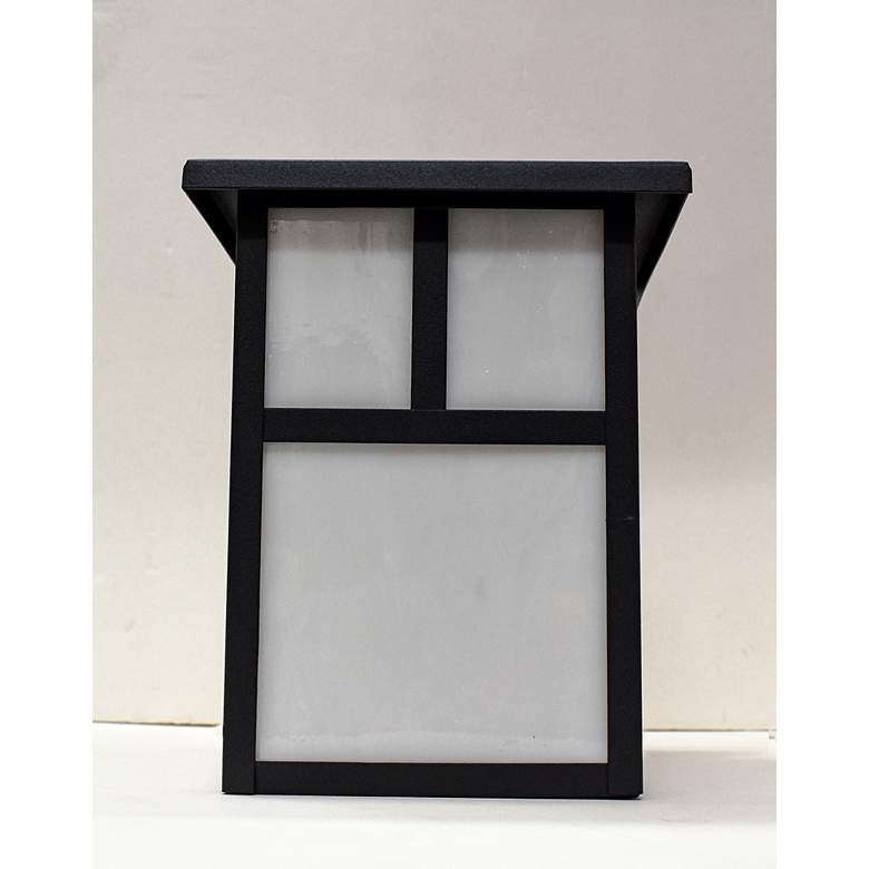 Image 5 Maxim Coldwater 7 1/2" High Black Outdoor Wall Light more views