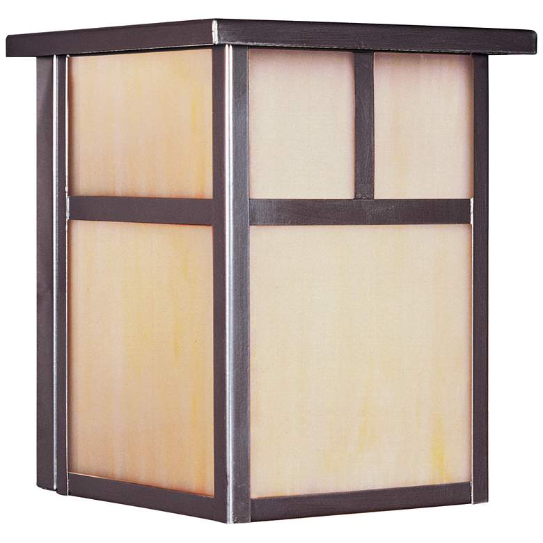 Image 1 Maxim Coldwater 7 1/2 inch High Burnished Outdoor Wall Light
