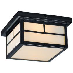 Maxim Coldwater 9 1/4" Wide Black Outdoor Ceiling Light