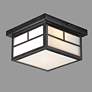 3_Maxim Coldwater 9 1/4" Wide Black Outdoor Ceiling Light more views