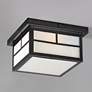 5_Maxim Coldwater 9 1/4" Wide Black Outdoor Ceiling Light more views