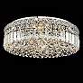 Maxim Collection 20" Wide Round Crystal Ceiling Light