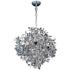 Maxim Comet 25" Wide Chrome and Crystal Chandelier