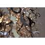 4_Maxim Comet 35" Wide Chrome and Crystal Chandelier more views