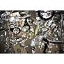 6_Maxim Comet 35" Wide Chrome and Crystal Chandelier more views