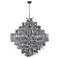 Maxim Comet 50" Wide Chrome and Crystal Chandelier