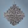 1_Maxim Comet 50" Wide Chrome and Crystal Chandelier