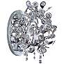 Maxim Comet Collection 10" High Chrome Wall Sconce