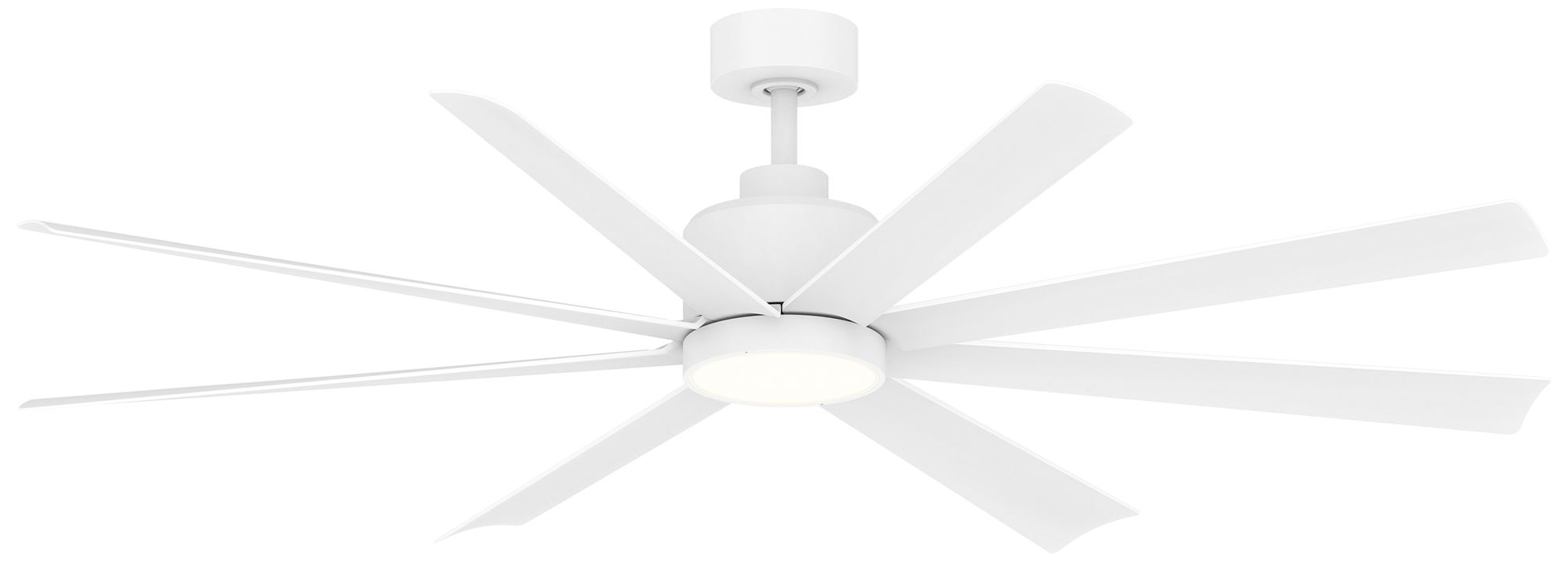 Maxim Condor 65" White 8-Blade Fan w LED