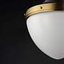 4_Maxim Conrad 15"W Satin Nickel and Satin Brass Pendant Light more views