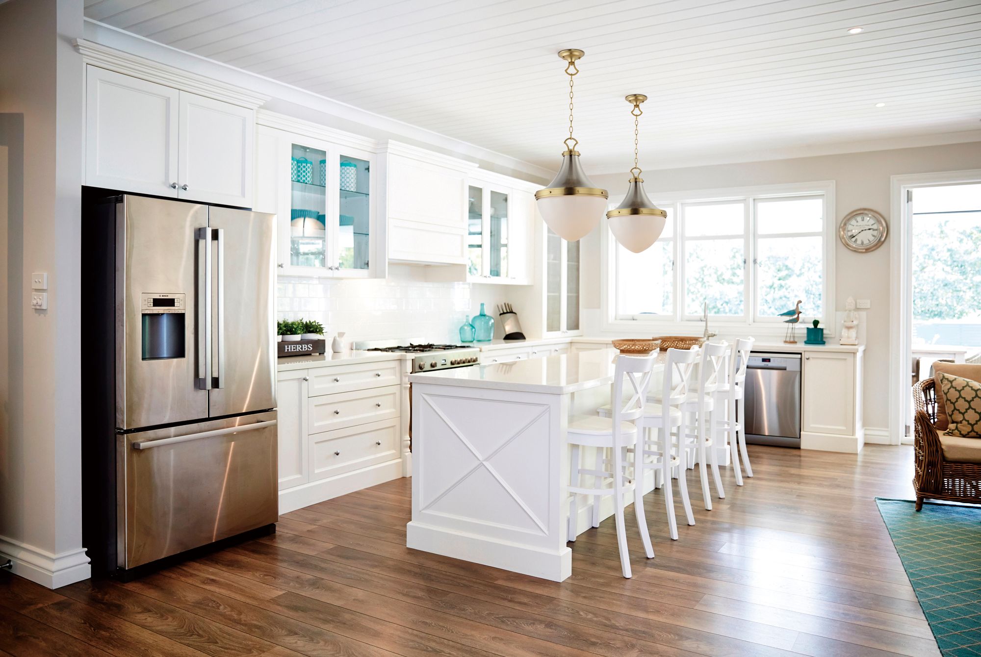 Maxim Conrad 15"W Satin Nickel and Satin Brass Pendant Light