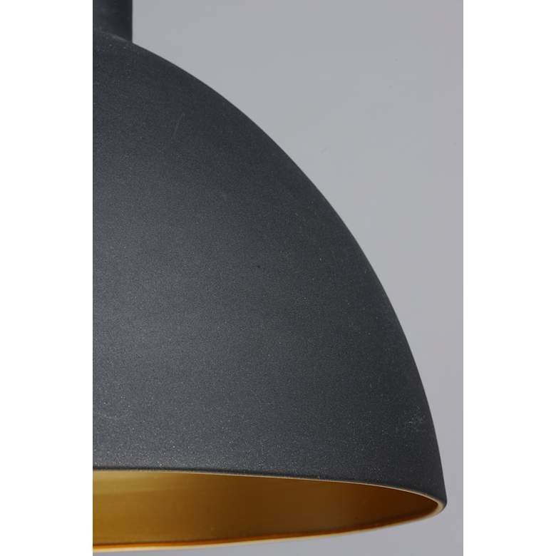 Image 3 Maxim Cora 13 3/4" Wide Black Pendant Light more views
