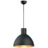 Maxim Cora 19 3/4" Wide Black and Gold Pendant Light