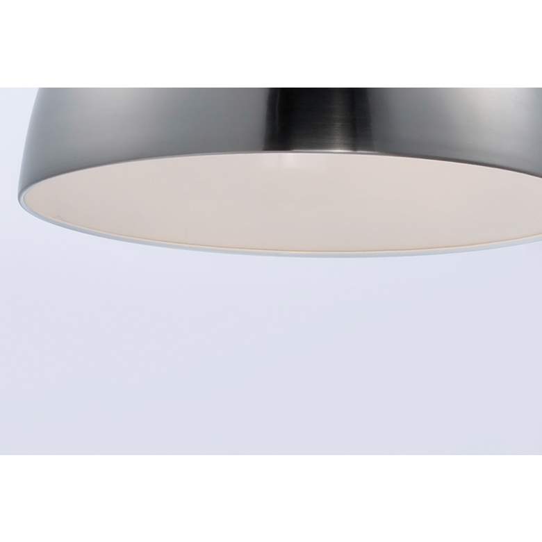 Image 2 Maxim Cora 8 3/4" Wide Satin Nickel Mini Pendant more views
