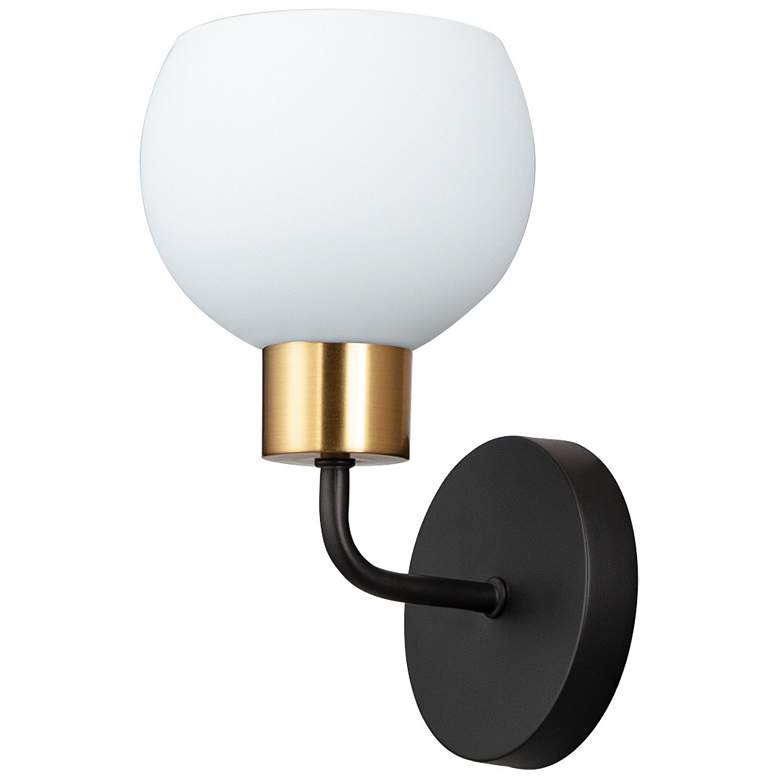 Image 2 Maxim Coraline 10 1/2" High Bronze Rupert Wall Sconce