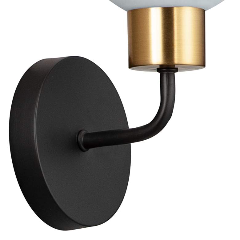 Image 4 Maxim Coraline 10 1/2" High Bronze Rupert Wall Sconce more views