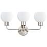 2_Maxim Coraline 21 3/4" Wide Satin Nickel 3-Light Bath Light