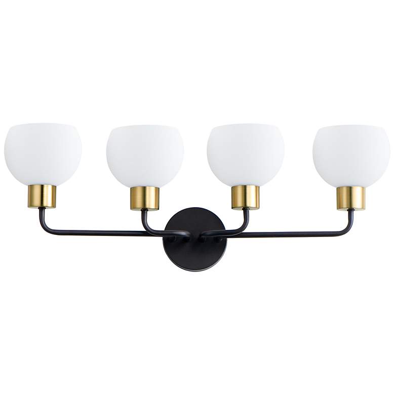 Image 2 Maxim Coraline 29 1/2" Wide Bronze Rupert 4-Light Bath Light