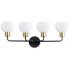 Maxim Coraline 29 1/2" Wide Bronze Rupert 4-Light Bath Light