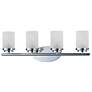 1_Maxim Corona 26" Wide Polished Chrome 4-Light Bath Vanity