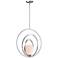 Maxim Coronet 17 1/2" Wide Polished Chrome Pendant Light