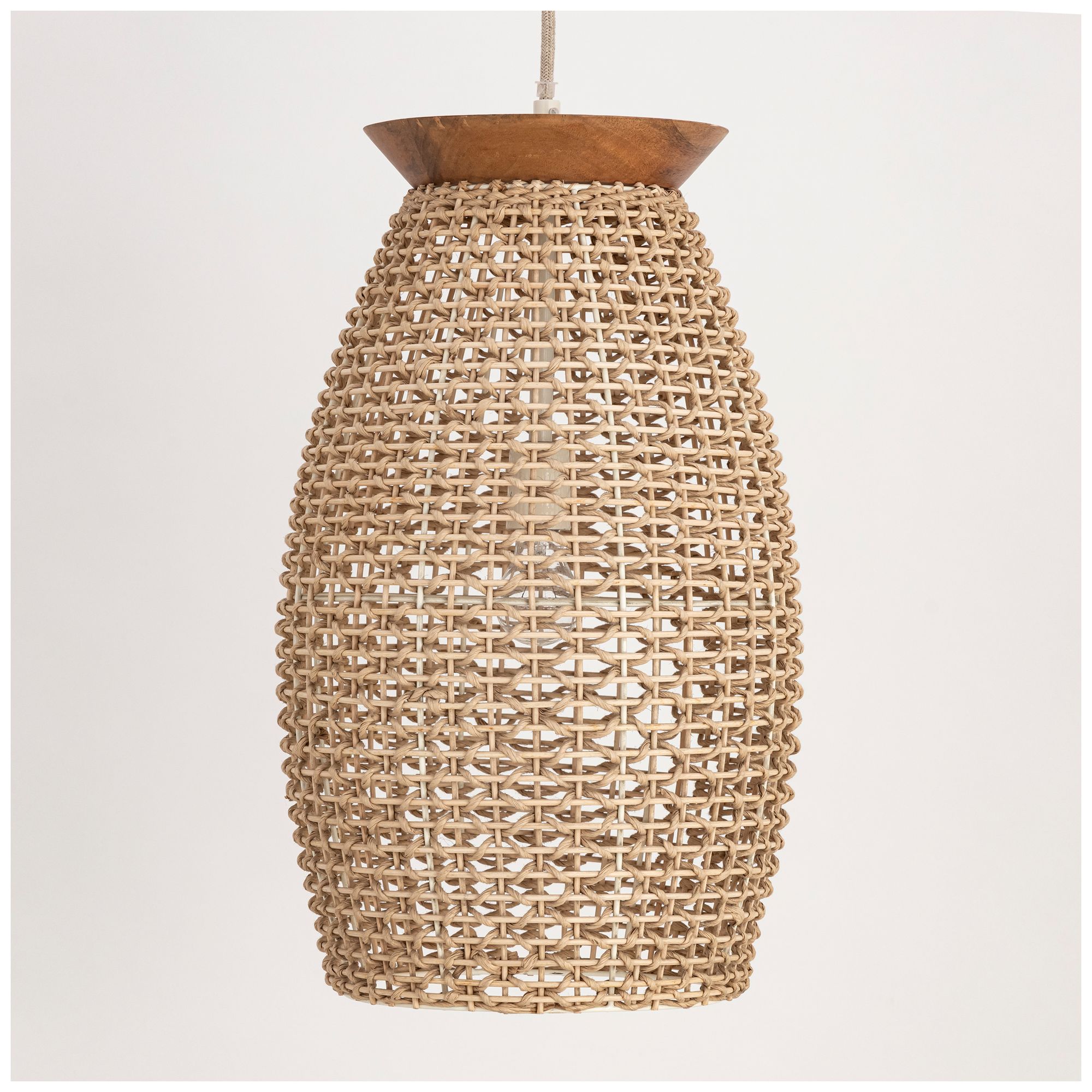 Image 3 Maxim Cotswold 14" Wide Natural Large 1-Light Pendant more views