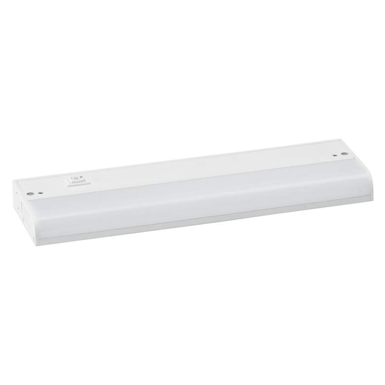 Image 1 Maxim CounterMax 1K 12 inch Wide White LED Under Cabinet Light