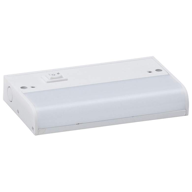 Image 1 Maxim CounterMax 1K 6" Wide White LED Under Cabinet Light