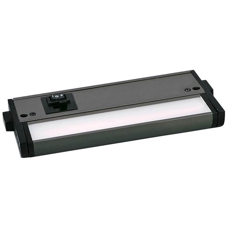 Image 1 Maxim CounterMax 3K 6" Wide Bronze LED Under Cabinet Light