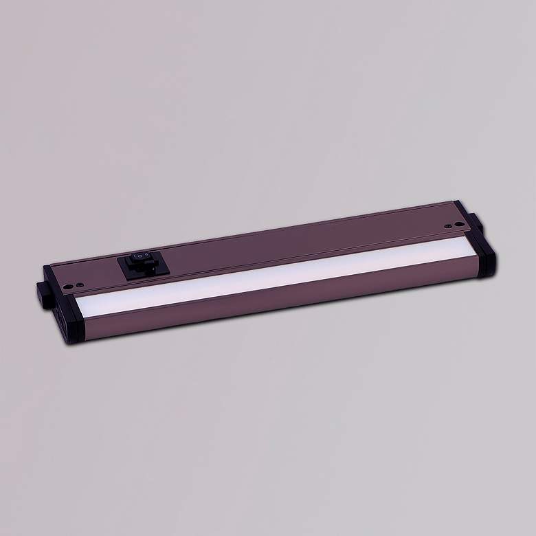 Image 2 Maxim CounterMax 5K 12" Wide Bronze LED Under Cabinet Light more views