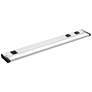 Maxim CounterMax 5K 24" Satin Nickel LED Under Cabinet w 3 Prong