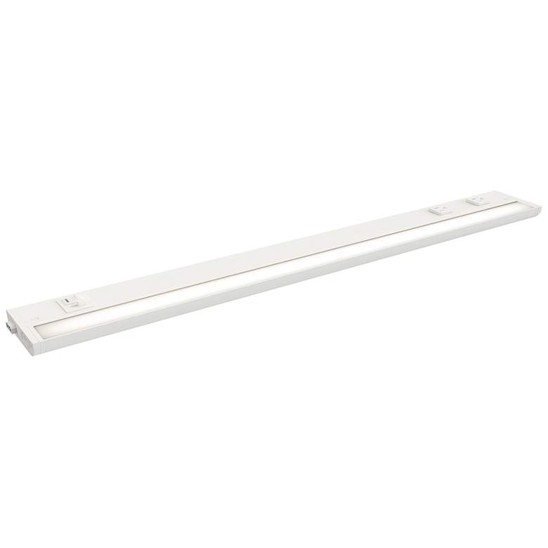 Image 1 Maxim CounterMax 5K 30" White LED Under Cabinet w 3 Prong
