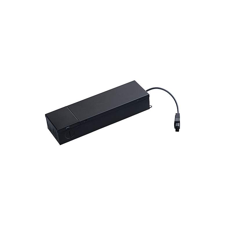 Image 1 Maxim CounterMax 8.5" Wide Black 120V 96W Hardwire Driver